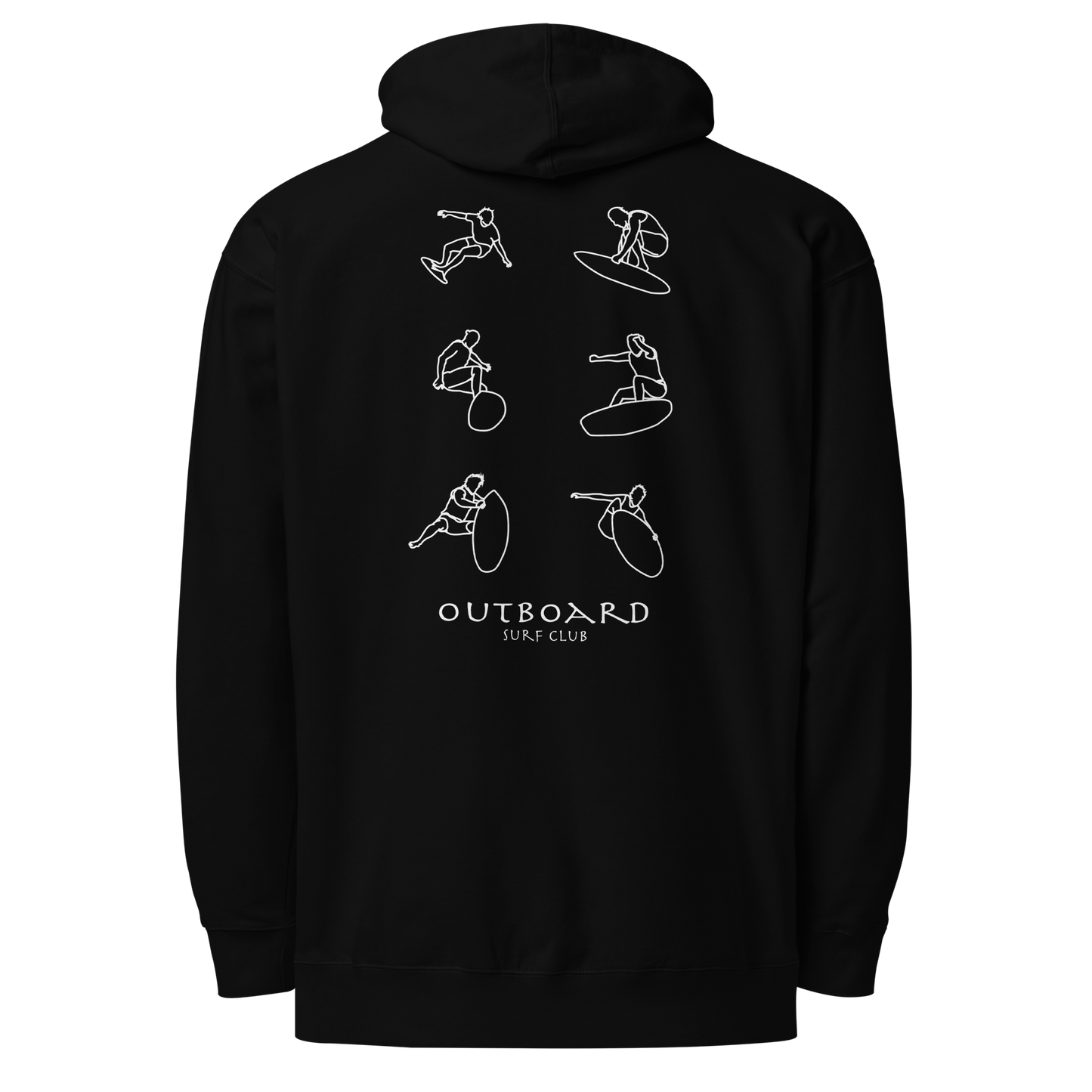 Surfer Silhouette Hoodie