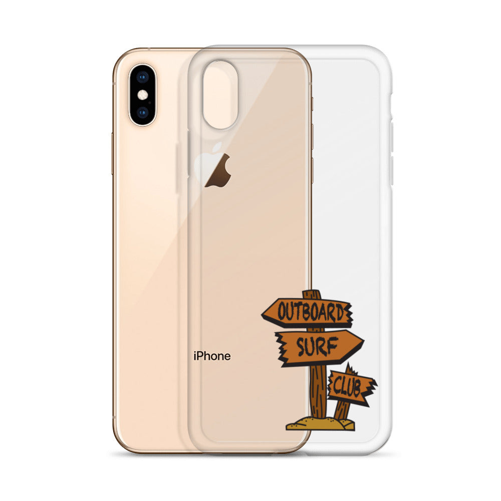 Beach Sign iPhone Case
