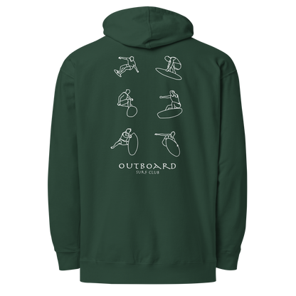 Surfer Silhouette Hoodie