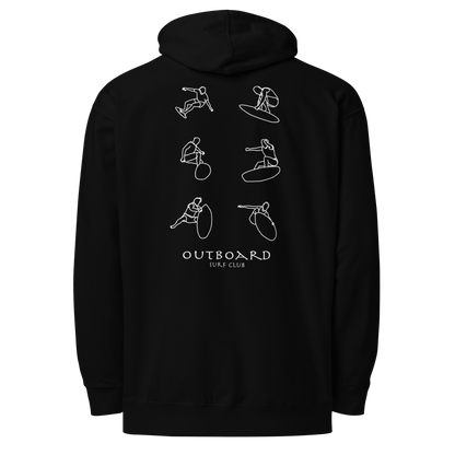 Surfer Silhouette Hoodie