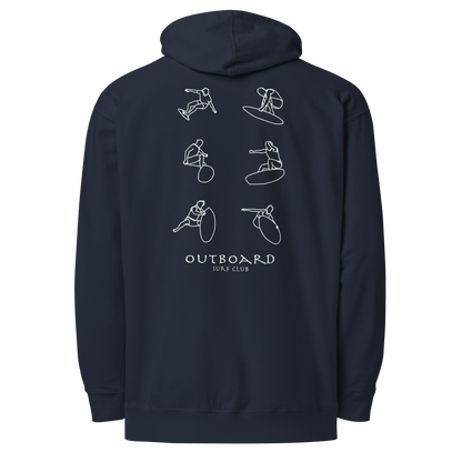 Surfer Silhouette Hoodie